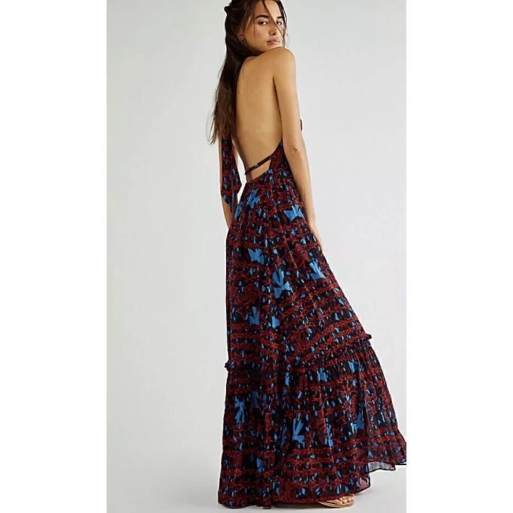 Free People - Zandra Rhodes Super Nova Stars Bows Printed